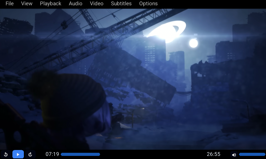 vendetta media player interface